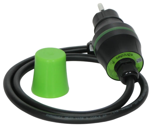 seplugs berührungssicherer Schutzkontaktstecker (SCHUKO) SEP 0.16 Rear open