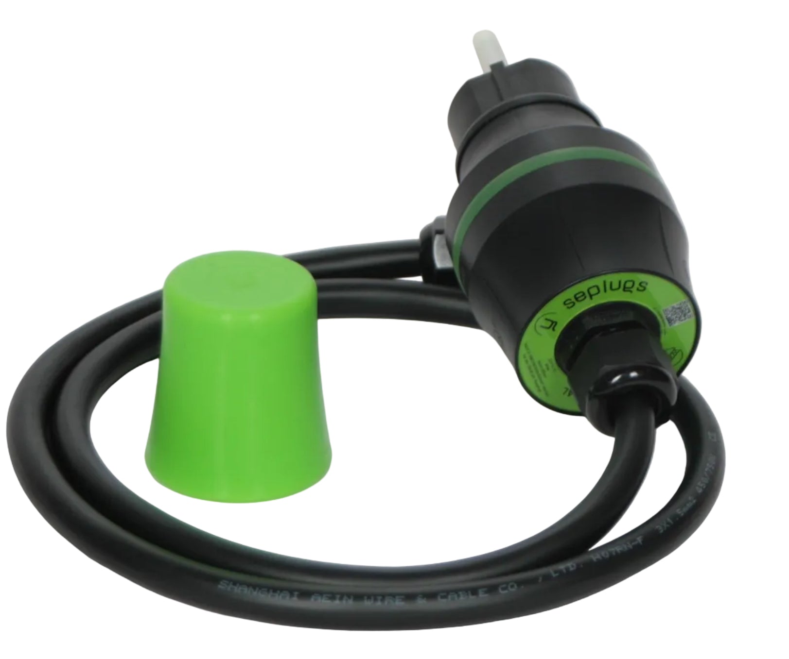 seplugs berührungssicherer Schutzkontaktstecker (SCHUKO) SEP 0.16 RearClosed