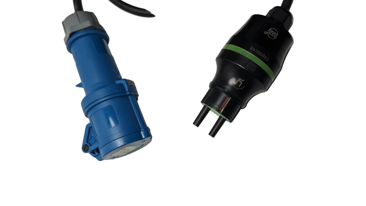 SEP 1.16 offen mit CEE - CAMPING Kupplung Top Ansicht